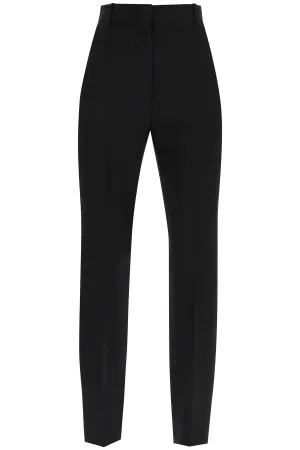 Alexander mcqueen high-waisted cigarette trousers