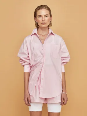 Boyfriend Button Up - Pink