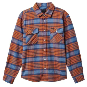 Brixton - Bowery Flannel Blue Heaven/Paradise Orange/Pacific Blue