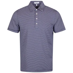 Chatham Performance Jersey Polo Navy - AW24