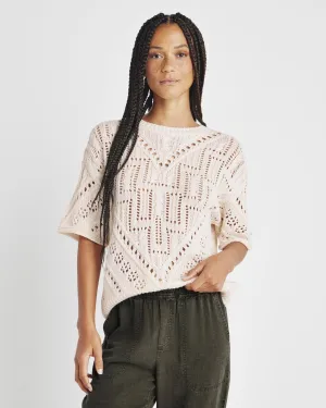 Dominica Short Sleeve Sweater