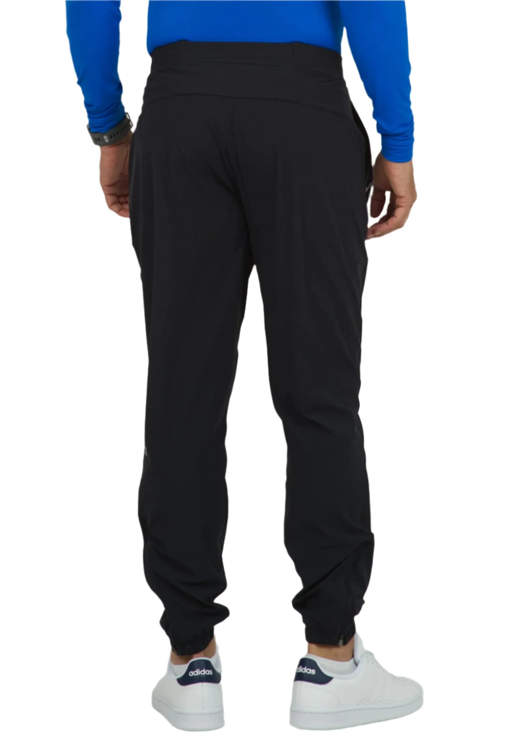 IBKUL Men's Solid Joggers - Black