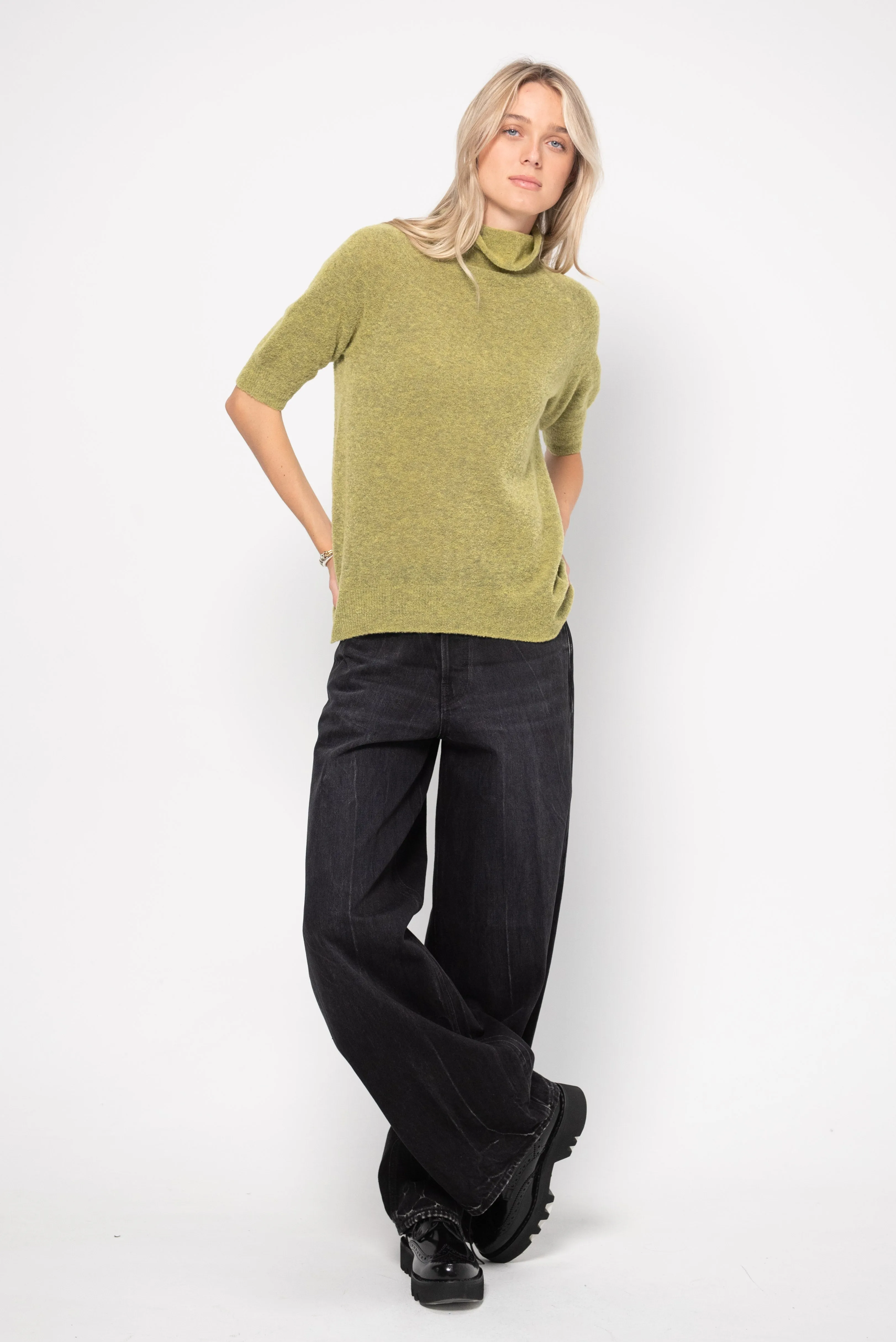 Kaluh Sweater, Kiwi Melange