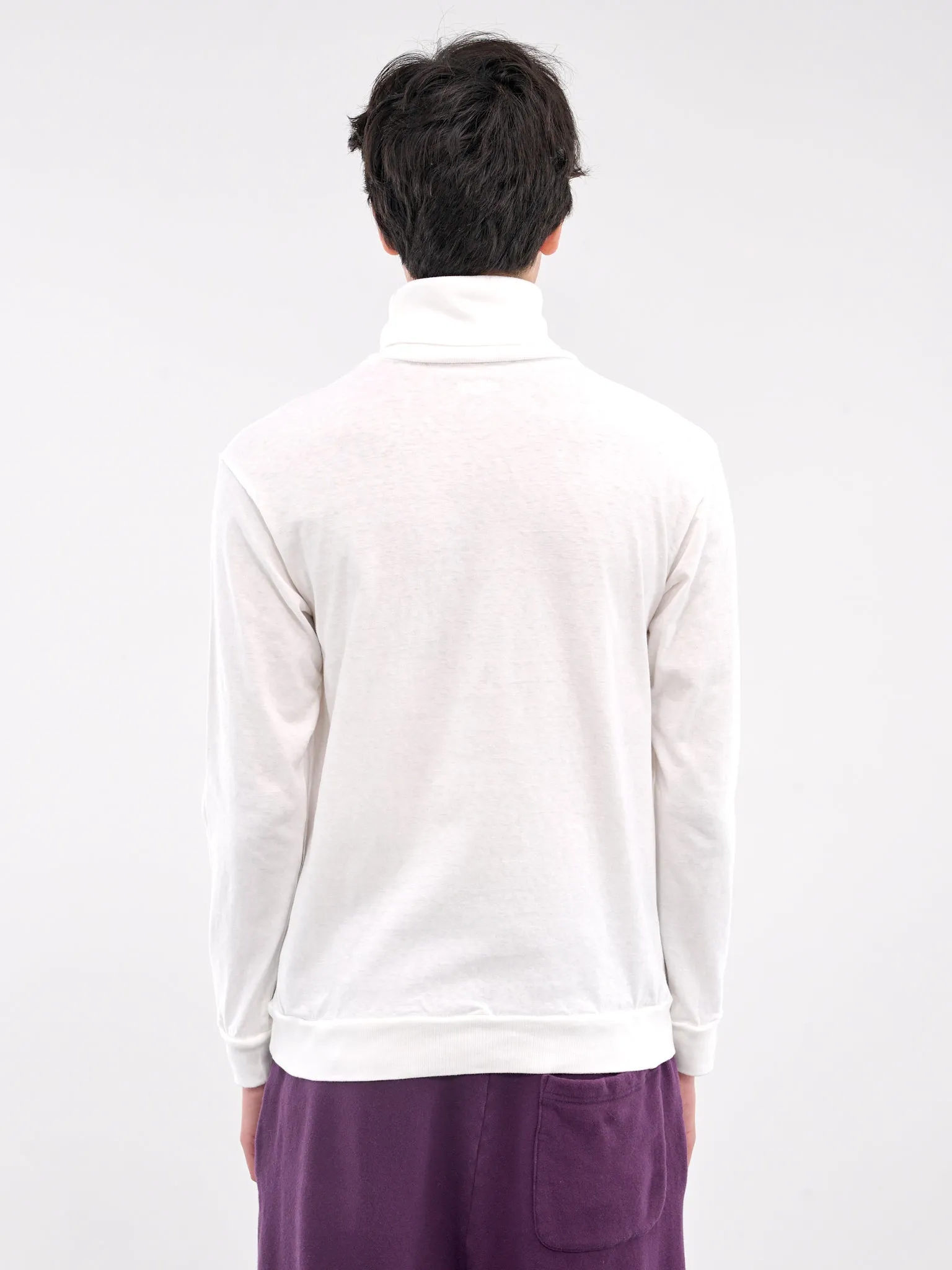 Killer Embroidered Turtleneck (K2409LC019-WHITE)