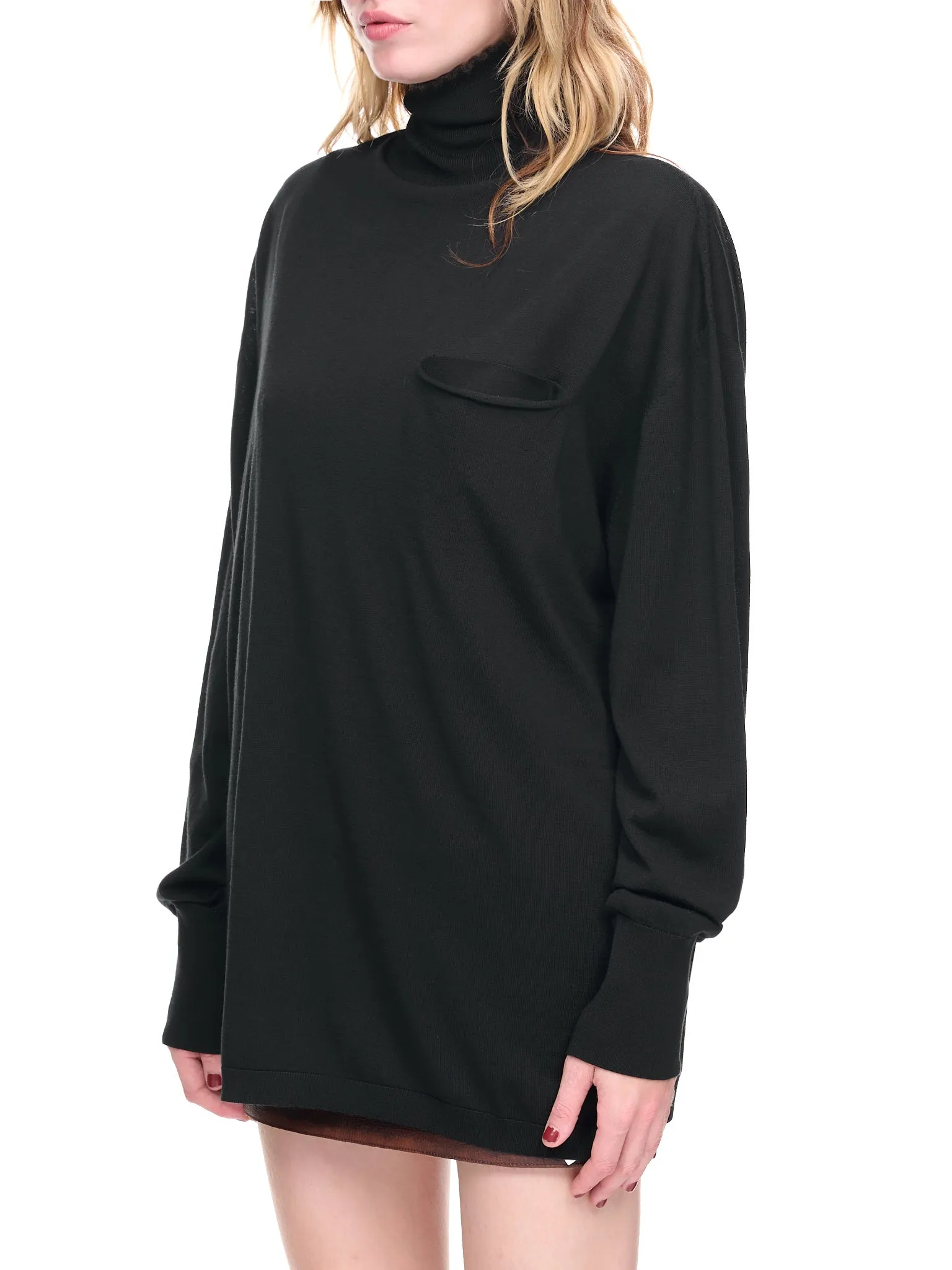 Lettuce Pullover (Q724KF-BLACK)