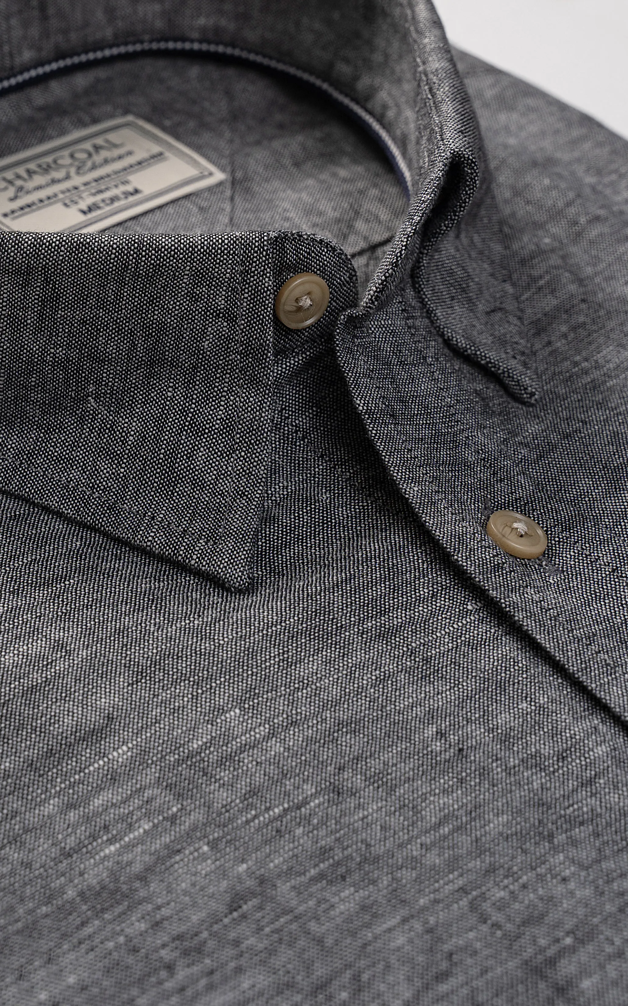 LIMITED EDITION SHIRT GREY TEXTURED