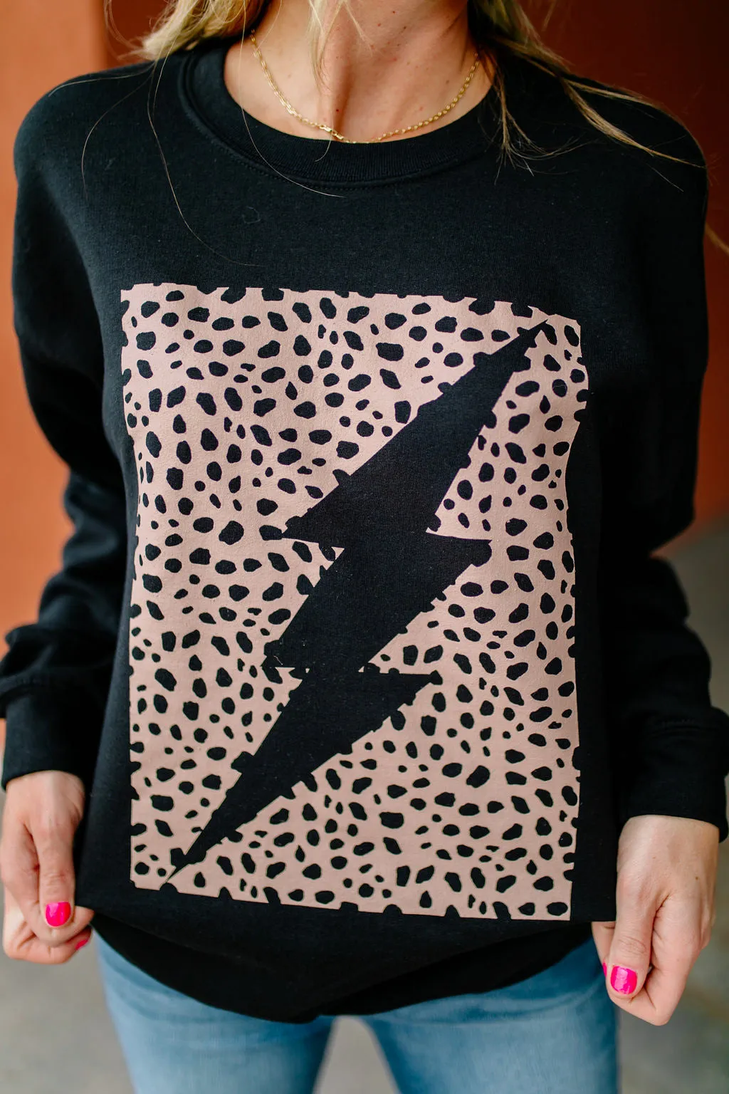 Love Struck Spotted Pullover