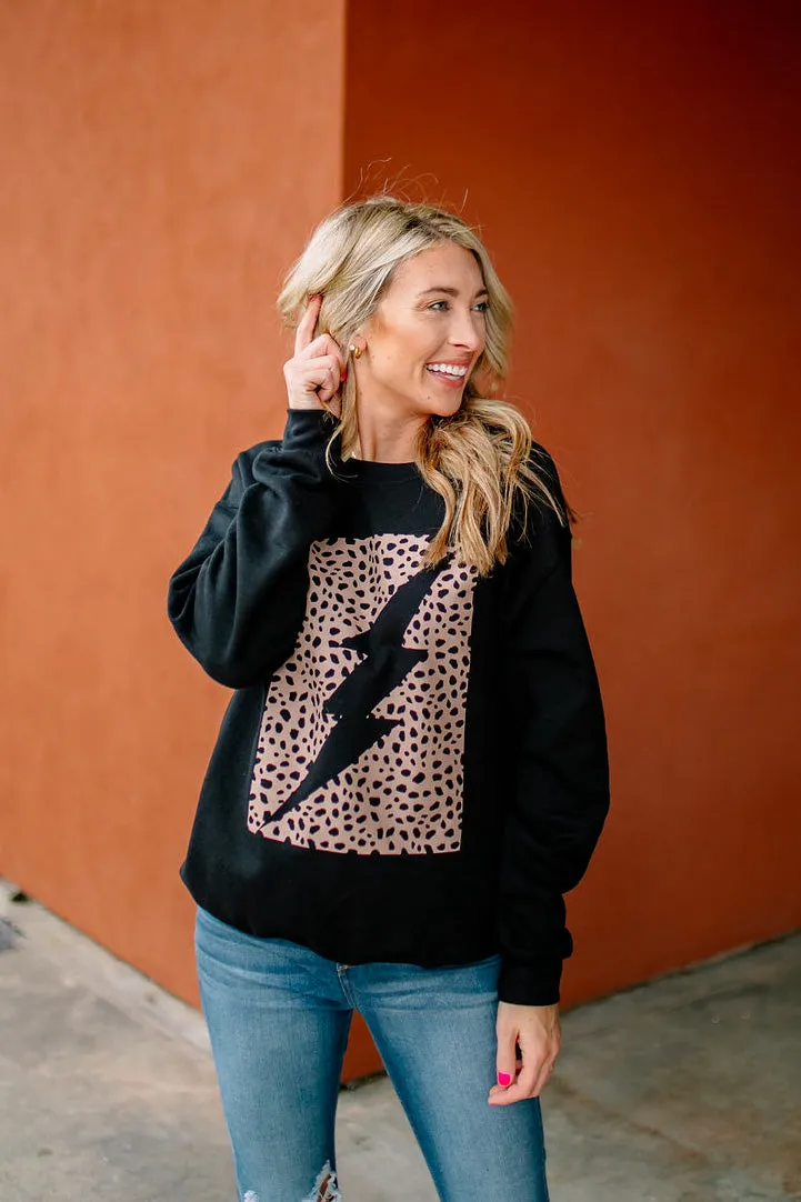 Love Struck Spotted Pullover