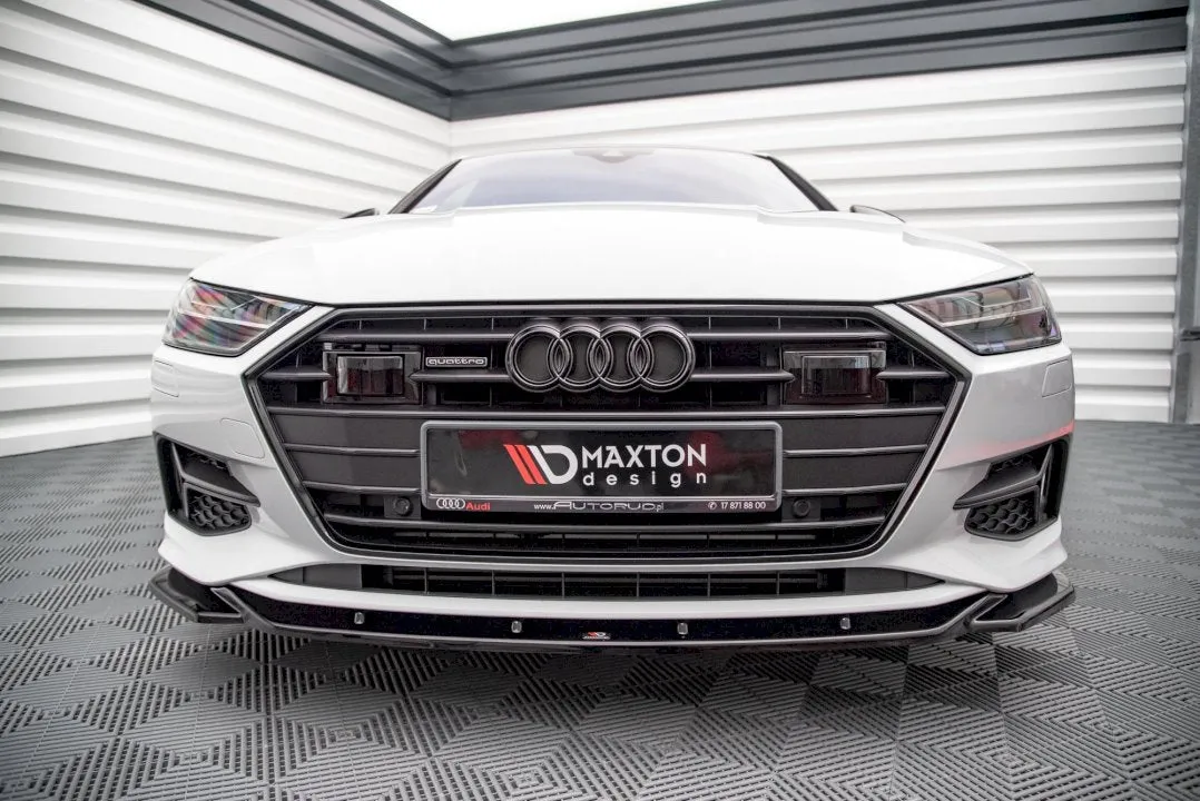 Maxton Design - FRONT SPLITTER V1 AUDI A7 C8 (2018-)