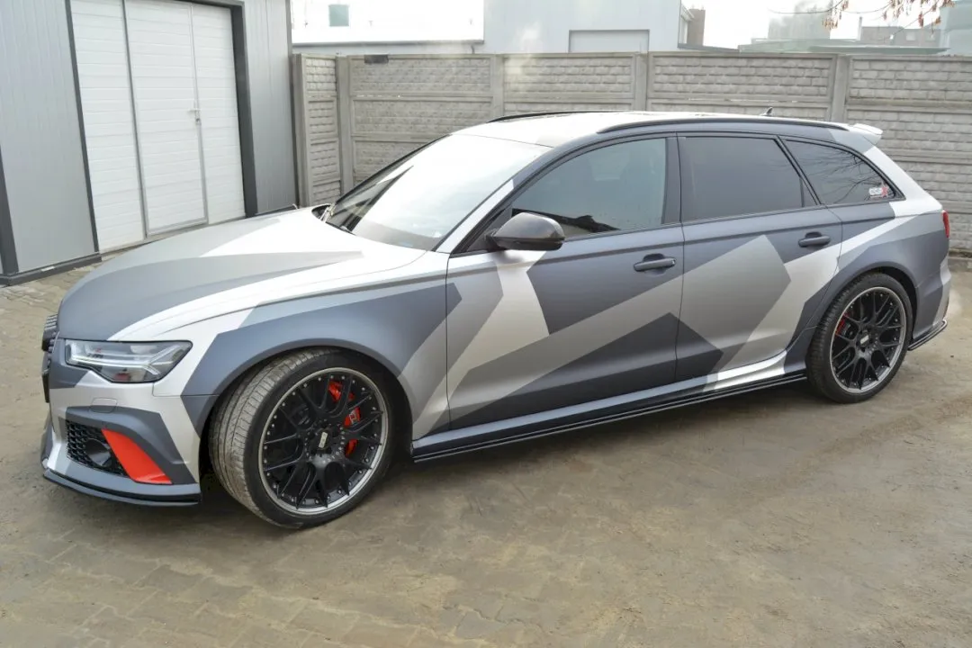 Maxton Design - SIDE SKIRTS DIFFUSERS AUDI RS6 C7