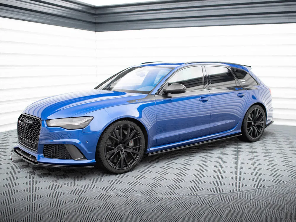 Maxton Design - SIDE SKIRTS DIFFUSERS AUDI RS6 C7