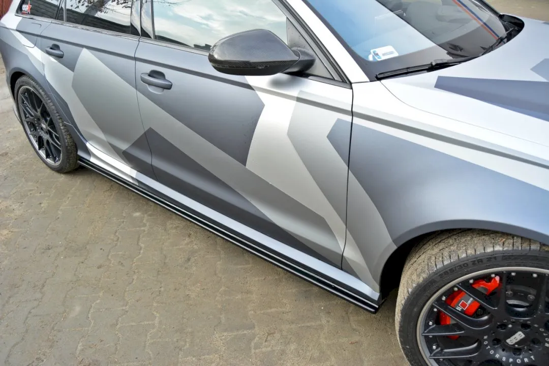 Maxton Design - SIDE SKIRTS DIFFUSERS AUDI RS6 C7