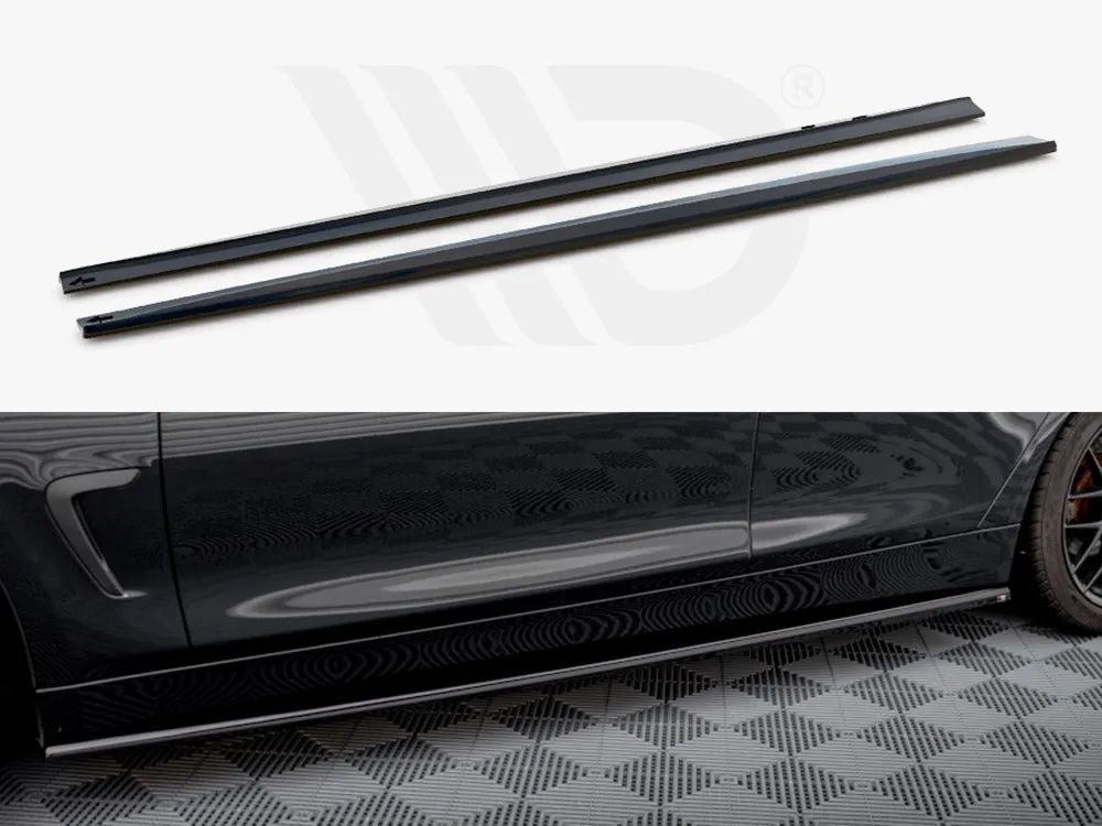 Maxton Design - SIDE SKIRTS DIFFUSERS BMW 4 GRAN COUPE F36