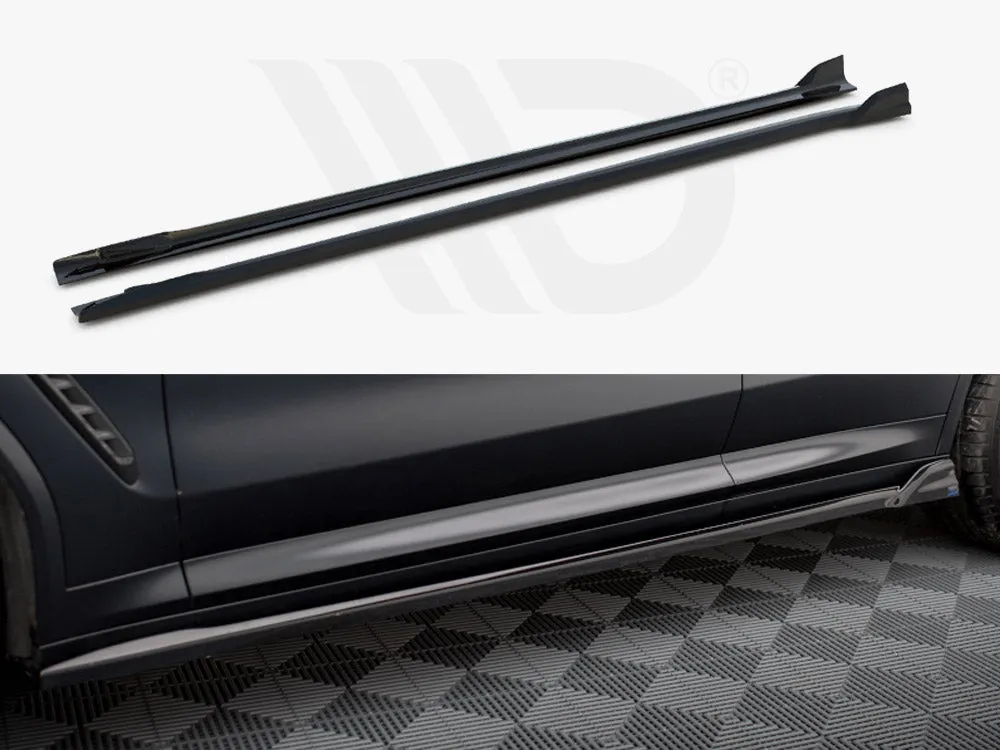 Maxton Design - SIDE SKIRTS DIFFUSERS BMW X3 M-PACK G01 FACELIFT