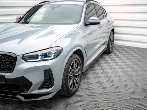 Maxton Design - SIDE SKIRTS DIFFUSERS BMW X4 M-PACK G02 FACELIFT