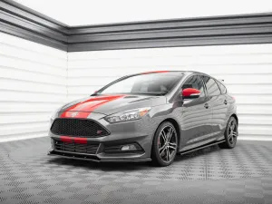 Maxton Design - SIDE SKIRTS DIFFUSERS FORD FOCUS ST / ST-LINE MK3 / MK3 FL HATCHBACK / ESTATE