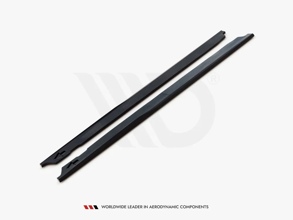 Maxton Design - Side Skirts Diffusers Ford Transit Connect L2 Mk2 Facelift