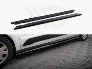 Maxton Design - Side Skirts Diffusers Ford Transit Connect L2 Mk2 Facelift