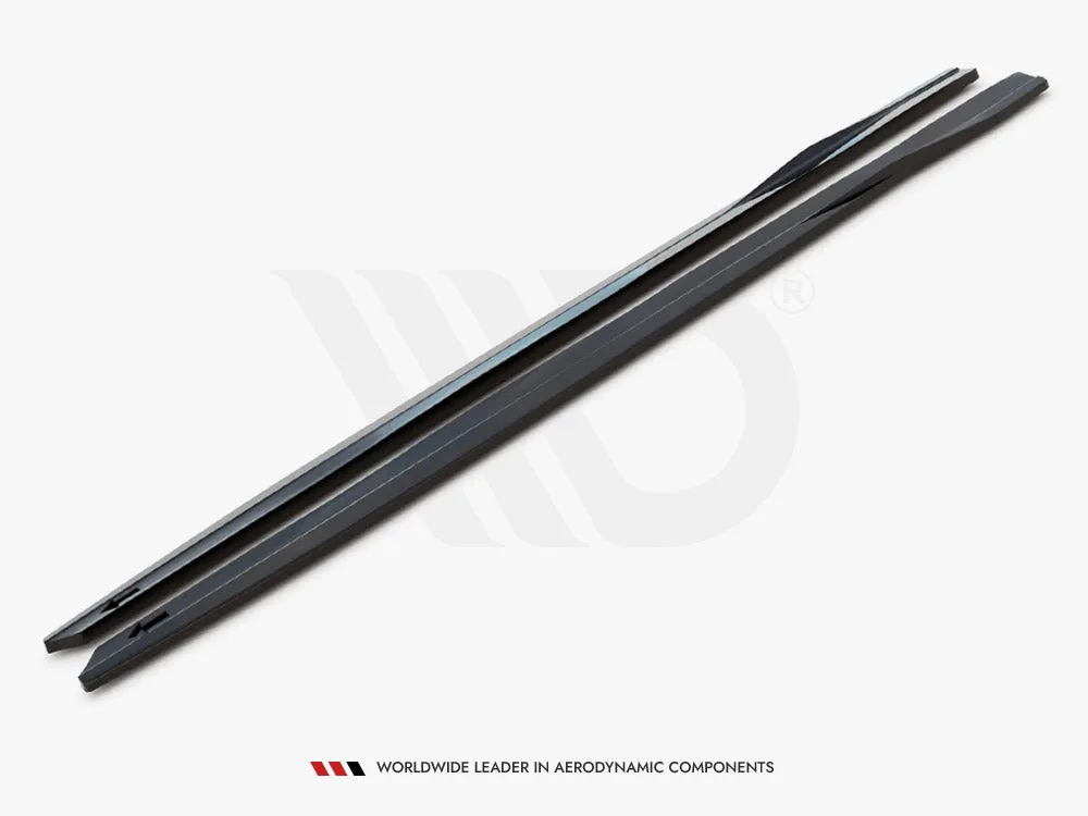 Maxton Design - SIDE SKIRTS DIFFUSERS LEXUS GS F MK4 FACELIFT