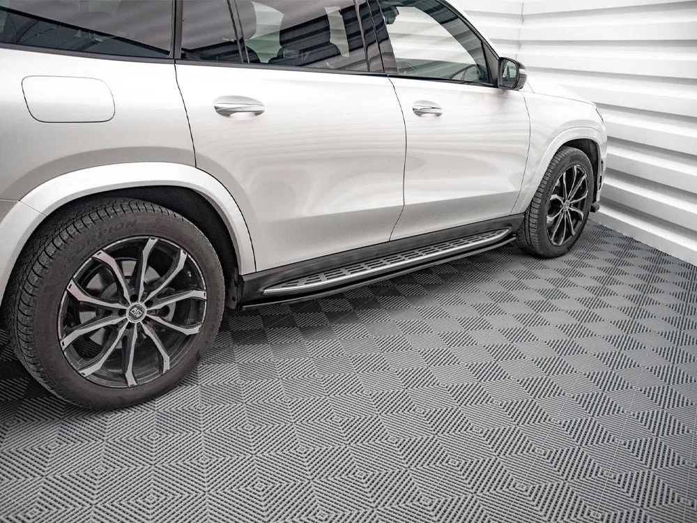 Maxton Design - SIDE SKIRTS DIFFUSERS MERCEDES GLS AMG-LINE X167 (2019-)