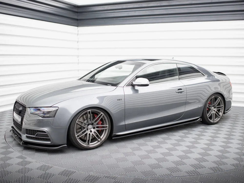 Maxton Design - SIDE SKIRTS DIFFUSERS V.2 AUDI S5 / A5 S-LINE COUPE 8T