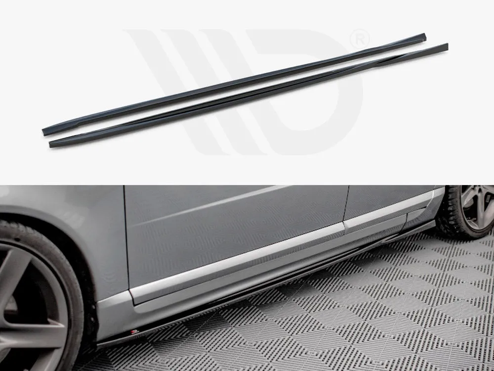 Maxton Design - SIDE SKIRTS DIFFUSERS VOLVO V70 MK3 (2007-2013)