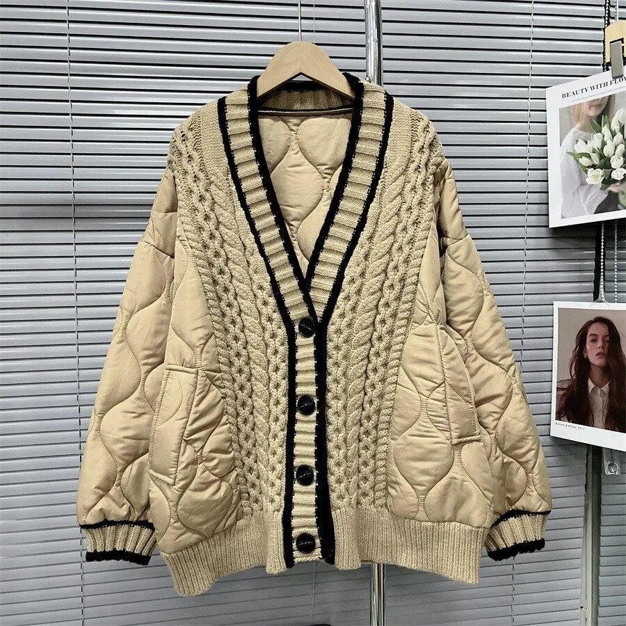 Pre Order:  Knit Coat Cardigan - @jariatudanita