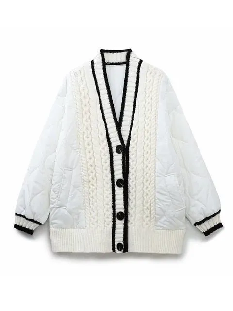 Pre Order:  Knit Coat Cardigan - @jariatudanita