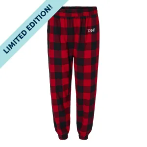 SigEp Flannel Joggers