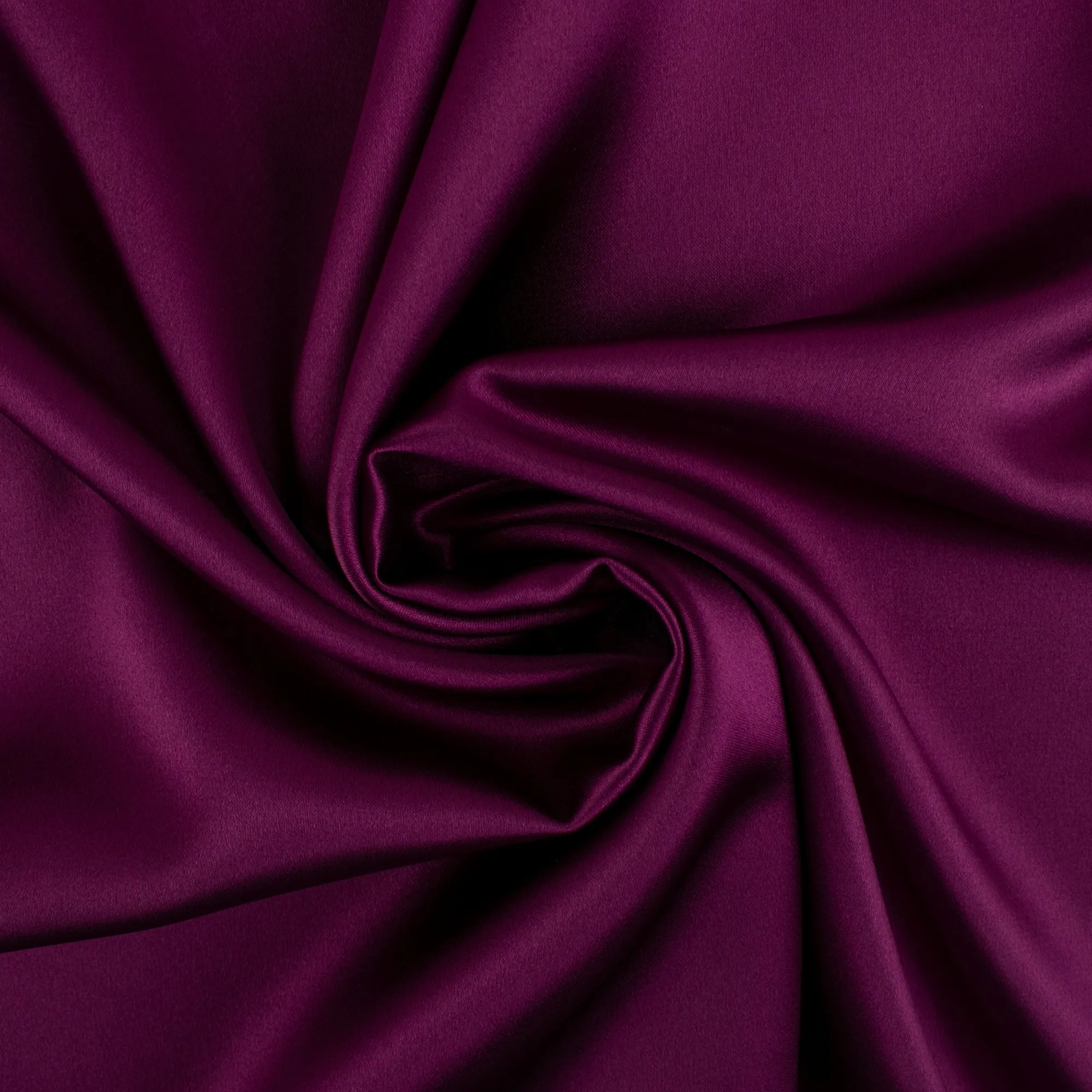 Stretch Matte Satin - CLICHY - Orchid flower