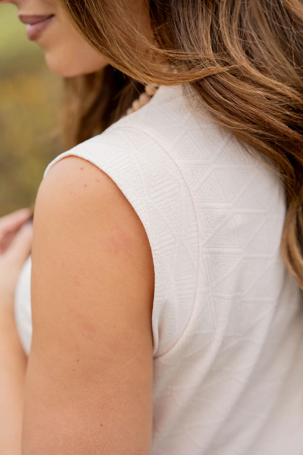 Subtle Diamonds Thick Trim Tank