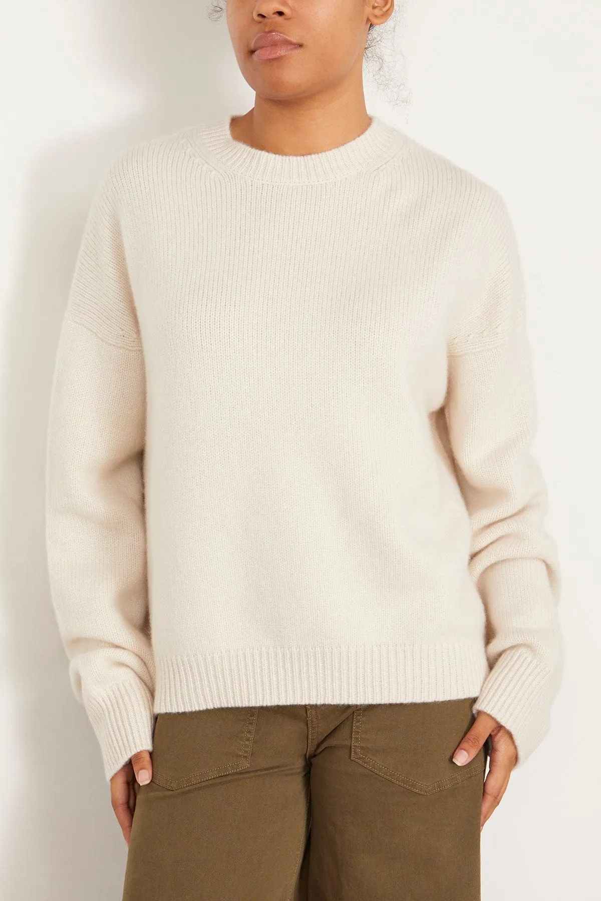 The Ivy Sweater in Ivory