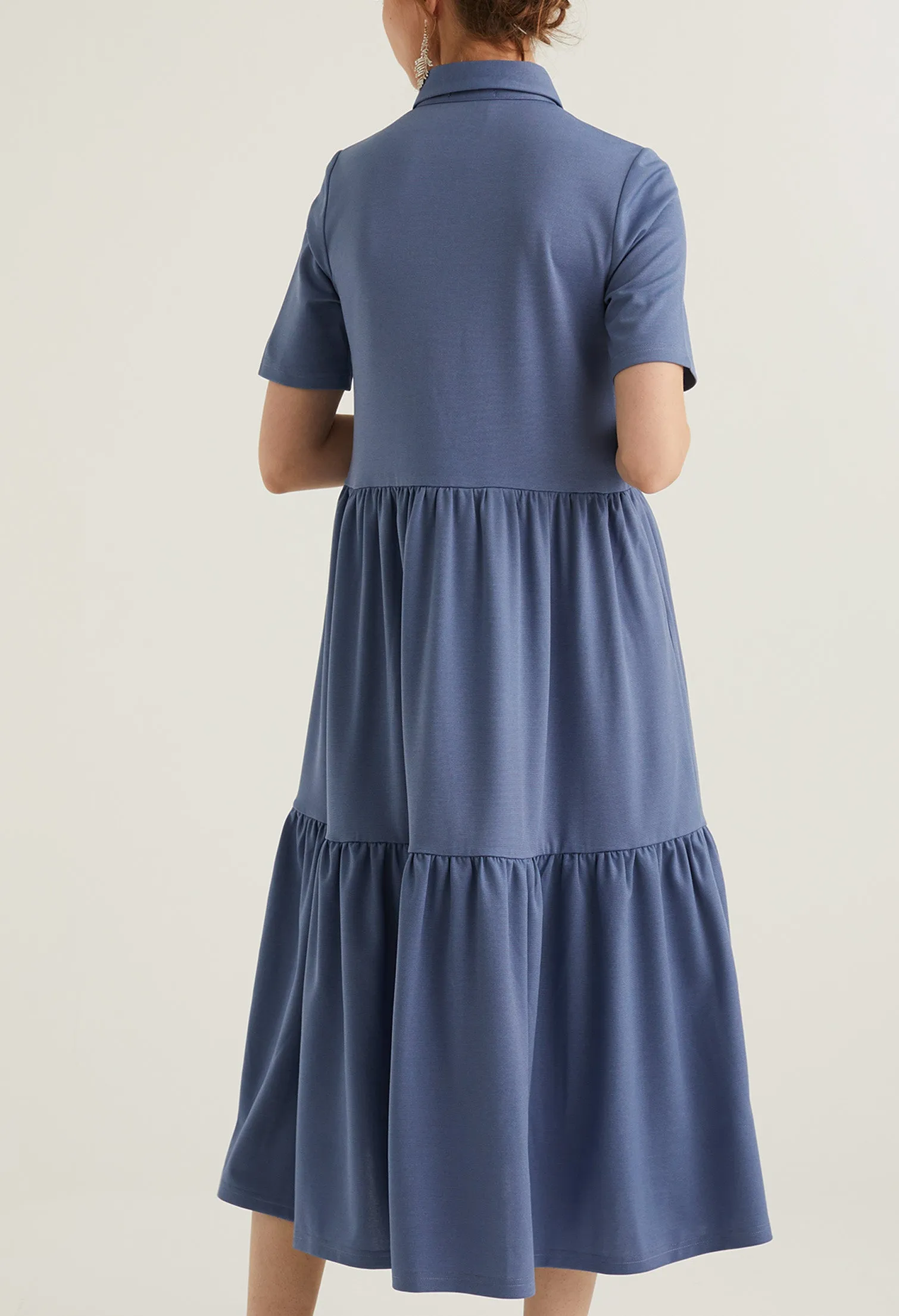 Two Tiered Midi Dress