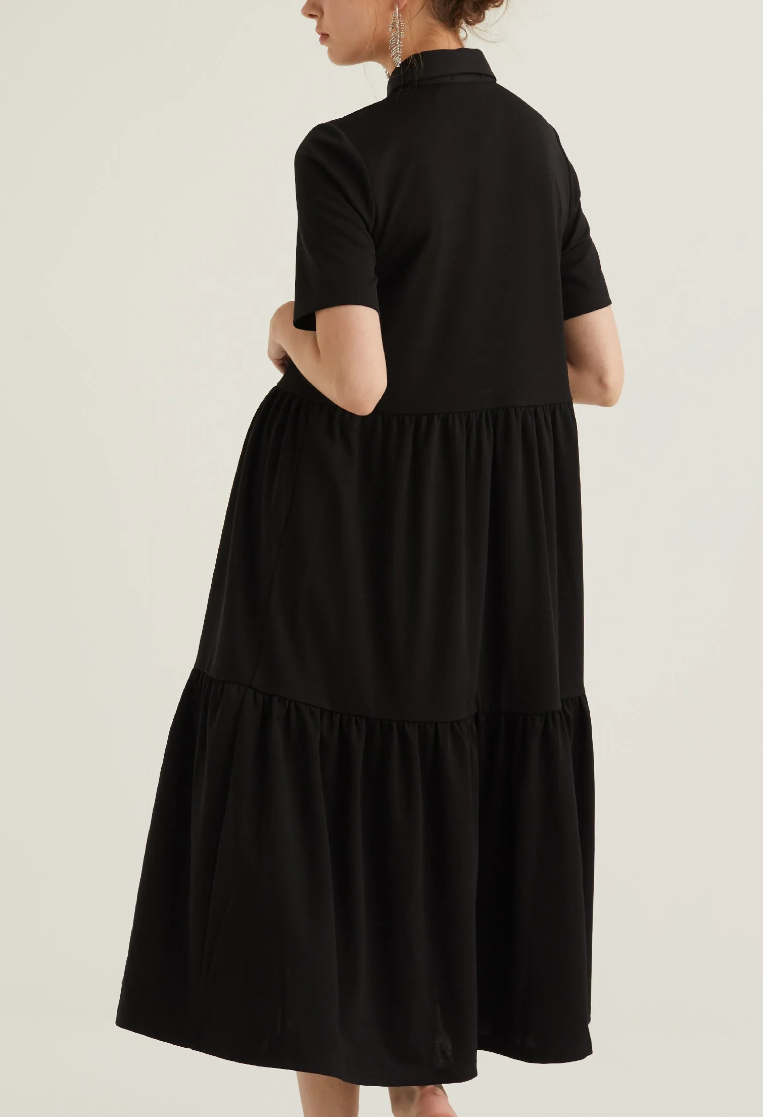 Two Tiered Midi Dress