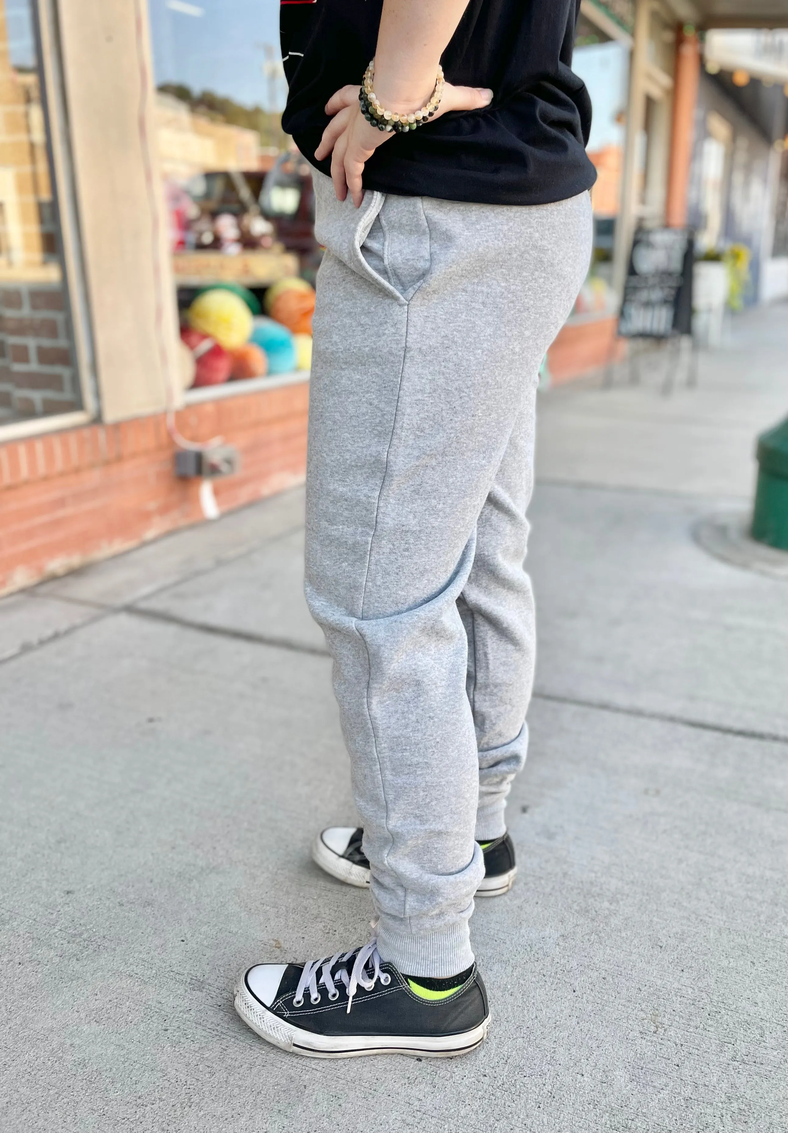 Ultra Soft Jogger Sweat Pants w/ Drawstring