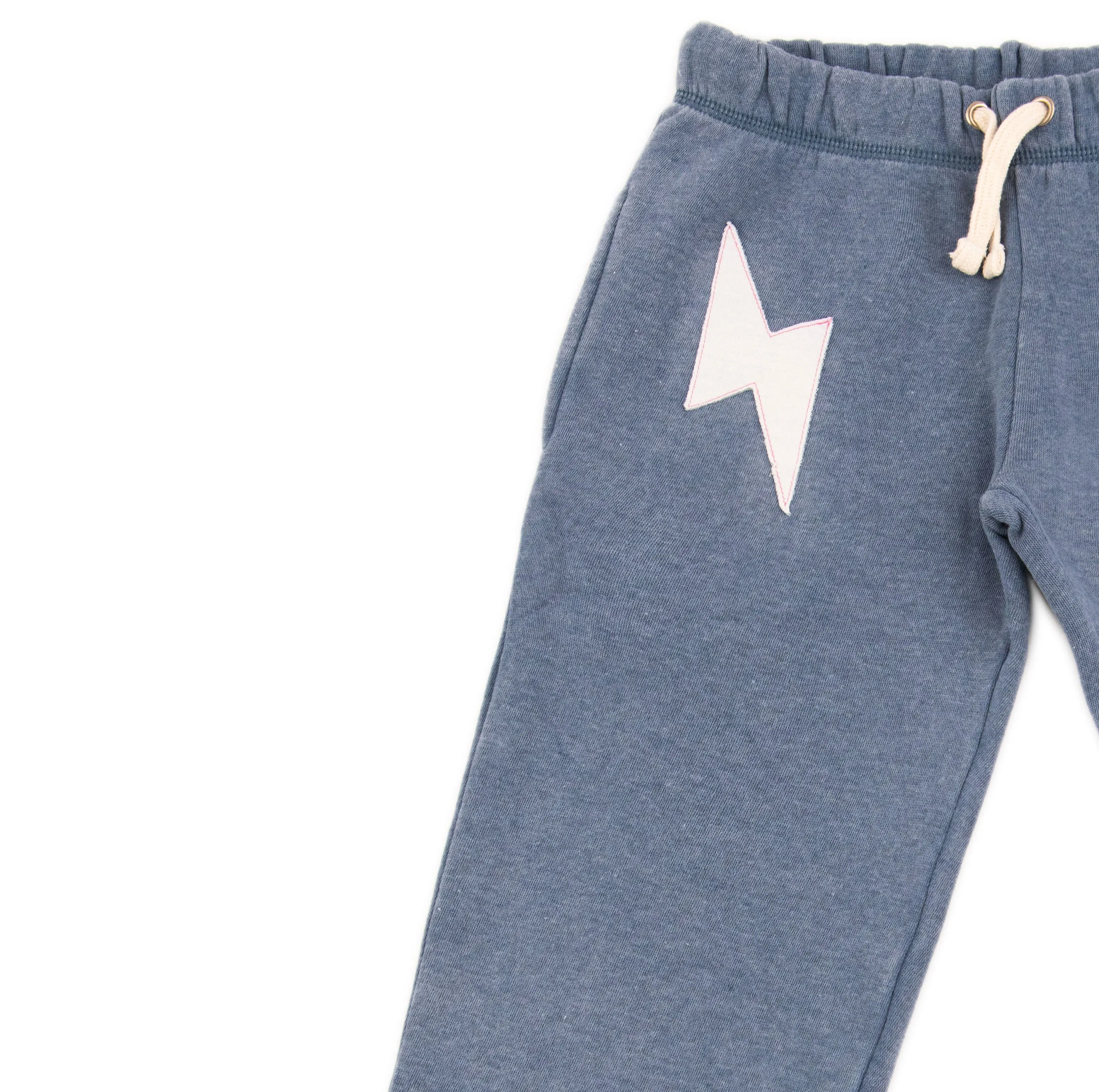 Vintage Havana Girls Mountain Blue Bolt Joggers