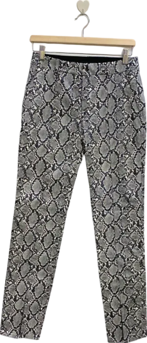 Zara Multi-coloured Snake Print Trousers UK 8